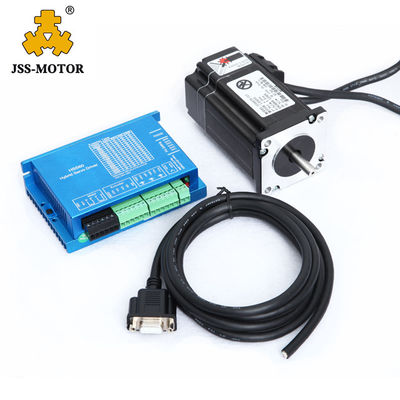 Phase du moteur servo 3 N. m2 de la NEMA 24 de bras de robot avec le conducteur servo hybride de l'encodeur Hss60
